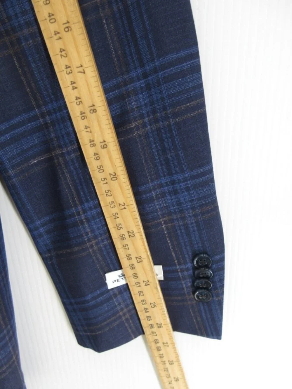 Peter Millar Sport Coat 50 Navy Hyperlight Blazer Wool Silk Linen NEW